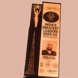 India’s Greatest Leader 2023-24  Award