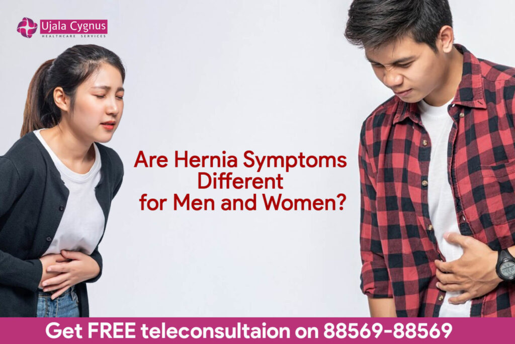 Is There a Difference in the Symptoms of a Hernia between Men and Women?