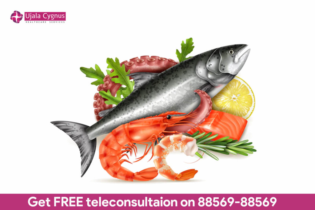 Fatty seafood | Meat and poultry
