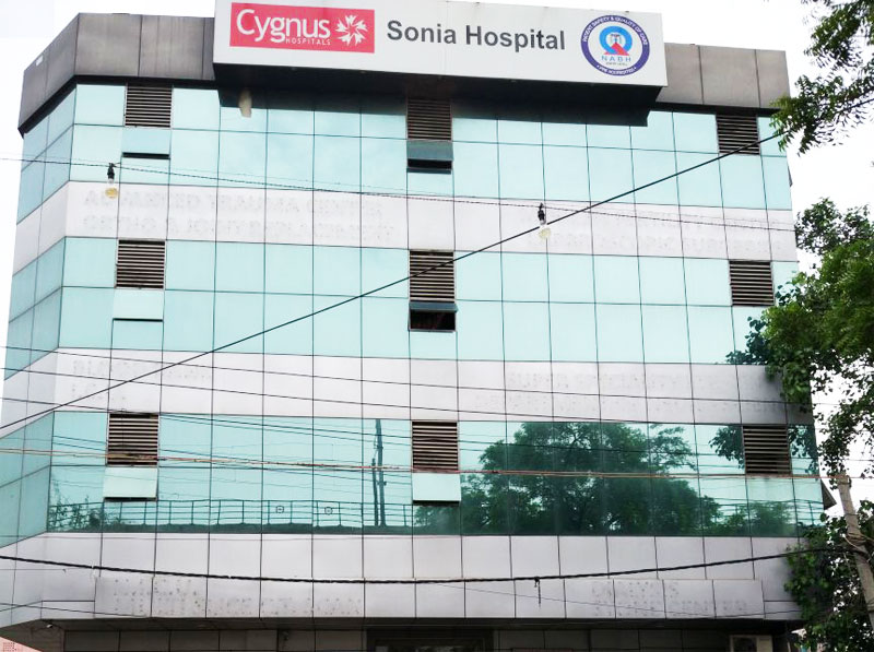 Ujala Cygnus Sonia Hospital, Nangloi