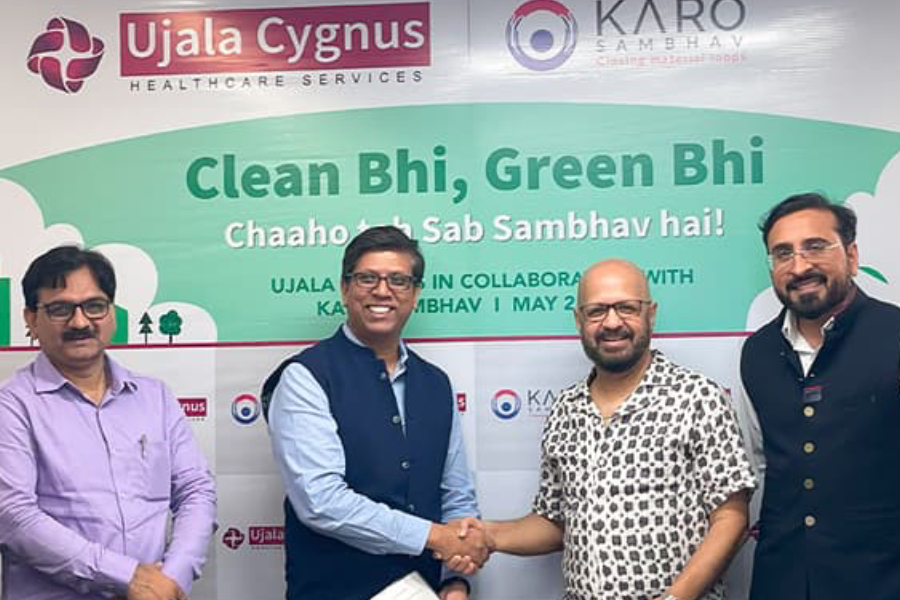 Ujala Cygnus Partners with Karo Sambhav for E-Waste Management