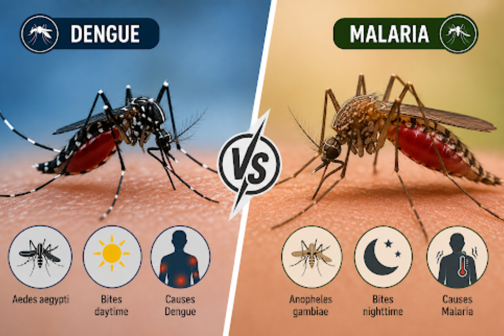 Dengue vs Malaria: Symptoms, Causes, and When to See a Doctor