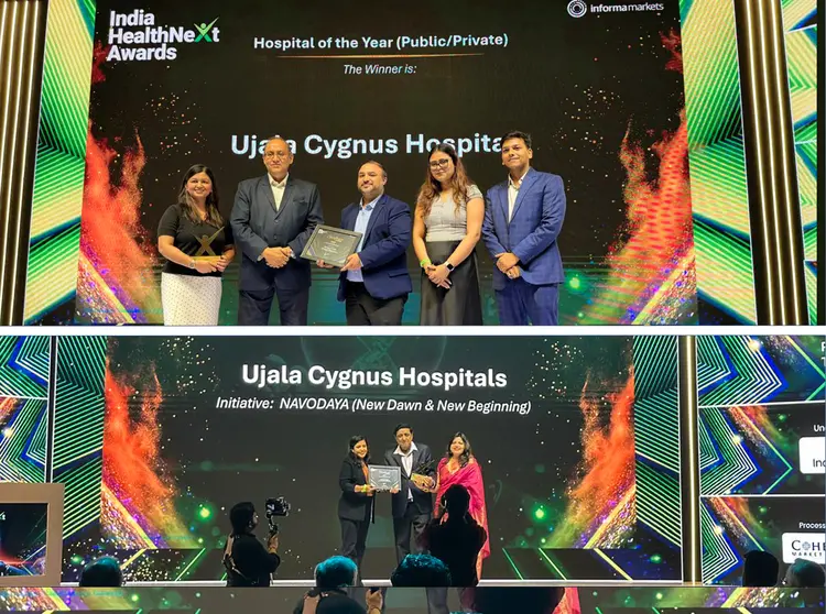Ujala Cygnus Wins Double Honours at India HealthNext Awards 2026